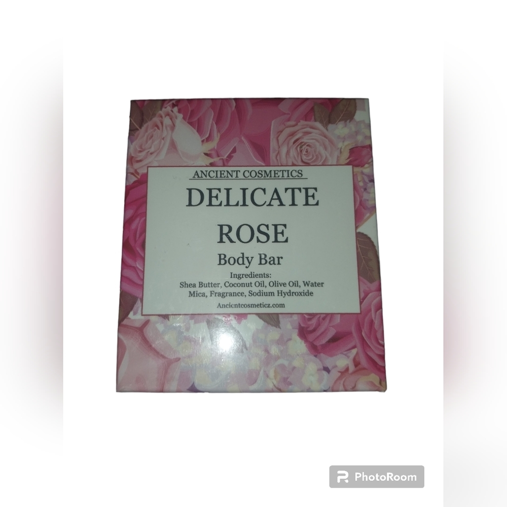 Ancient Cosmetics Delicate Rose Body Bar NWT/NIB